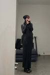 BORIS BIDJAN SABERI Dark Grey Hooded Jacket WZIPPER2 FTO00002